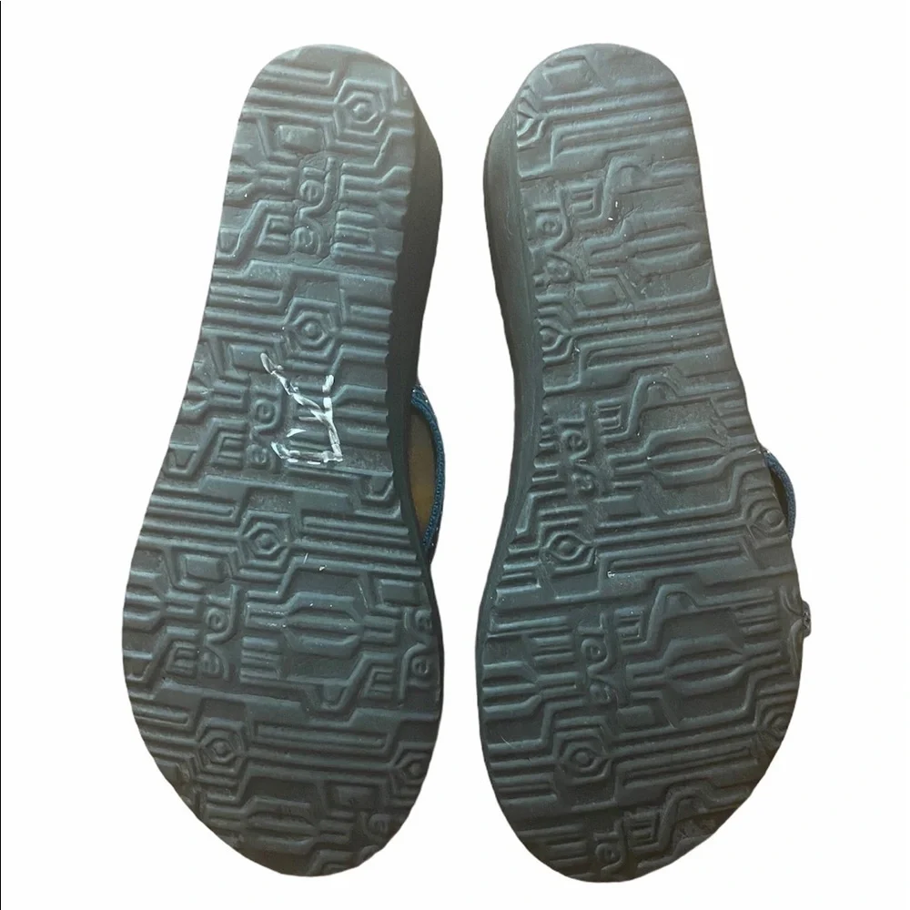 Teva slip on sandals